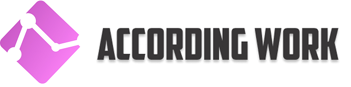 Logo of According Work